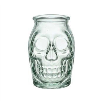 Стакан с переработанного стекла calavera chupito 50 мл стекло прозрачный Vidrios san miguel (541#2418)