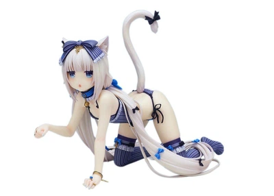 Аніме фігурка 10,5 см Ваніла з аніме Некопара, Vanilla - Nekopara в коробці, статуетка для дорослих в білизні, дівчина котик