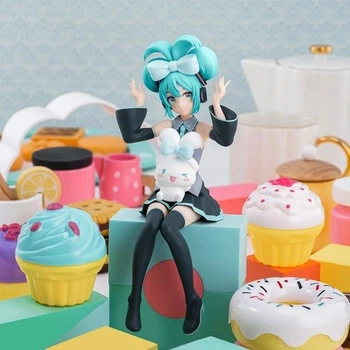 Аніме фігурка 16 см Хацуне Міку і Сінамончик / Hatsune Miku x Cinnamoroll