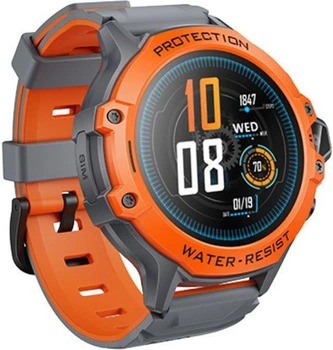 Детские смарт-часы Hoco Y107 4G Orange (6942007666060)