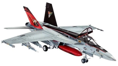 Model Set Самолет 1:144 Revell F/A-18E Super Hornet (1995 г. США) (63997)