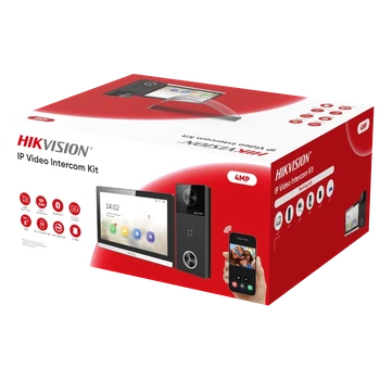 Комплект IP-відеодомофона Hikvsion DS-KIS610-P