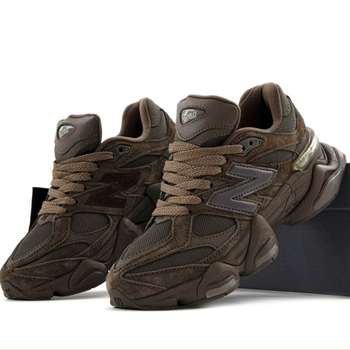Кроссовки женские и мужские N Bal 9060 Chocolate Brown / Нью Беланс 9060 шоколадно-коричневые 43