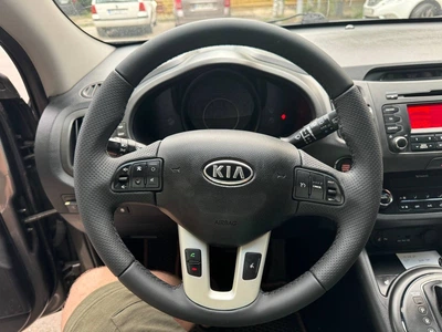 Чехол-Оплетка на руль из натуральной кожи для Kia Sportage 3 пок/ Kia Ceed 2010
