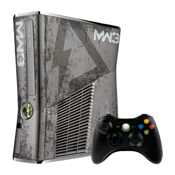 Набір Консоль Microsoft Xbox 360 S Call of Duty: Modern Warfare 3 Limited Edition Freeboot 500GB Dark Grey + 5 Вбудованих Ігор Б/У + Геймпад Бездротовий RMC