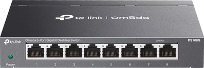 Некерований комутатор TP-Link Omada DS108G чорний