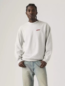 Свитшот на флисе мужской Levi`s 406265769 XL Серый (1161577965)