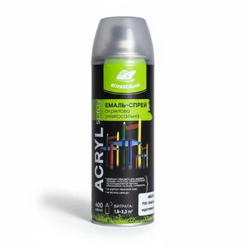 Аерозольна фарба Корабельна ACRYL SPRAY 400 мл хакі матова (RAL6003)