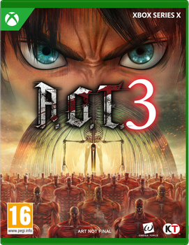 Гра XSX Attack on Titan 3 Steelbook Launch Edition (Blu-ray диск) (5060327538667)