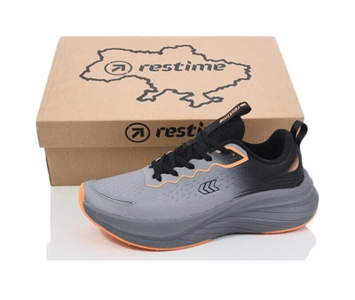 Кросівки для хлопчиків Restime L25528/38 Сірі 38 розмір - 25,3 см устілка