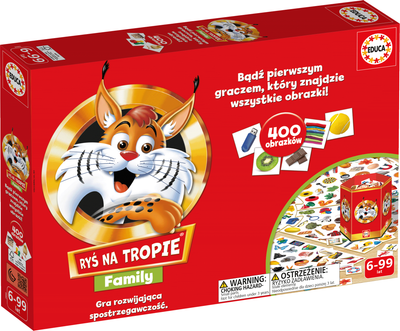 Gra planszowa Educa Lynx Ryś na tropie (edycja polska) (8412668170551)