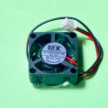 Вентилятор (кулер) 12V 30х30х10 мм 2 pin на шарикоподшипнике (Ball Bearing) для 3D-принтеров и радиаторов