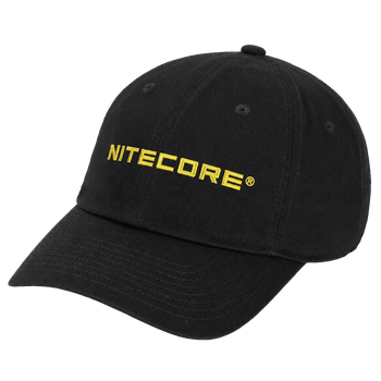 Бейсболка Nitecore з логотипом, чорна