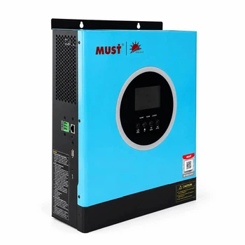Гібридний інвертор MUST PV1800 PV18-3024 ECO 3 кВт 24 В з контролером MPPT 100 А, чиста синусоїда