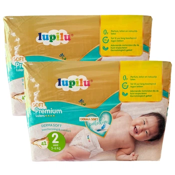 Подгузники Lupilu Premium Soft 2 Mini 3-6 кг 84 шт (LS204595)