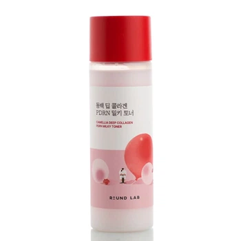Увлажняющий тонер с коллагеном и PDRN ROUND LAB Camellia Deep Collagen PDRN Milky Toner 150 мл