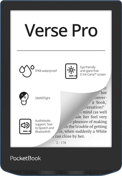 Електронна книга PocketBook Verse Pro Azure