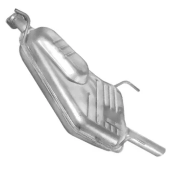 Глушник Opel Vectra B алюмінізована сталь