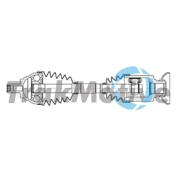 Приводний вал TRAKMOTIVE 30-2225 Volkswagen Tiguan, Arteon, Passat; Skoda Kodiaq; Audi Q3 3Q0407272BH, 3Q0407762TX