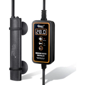 Обігрівач hygger Mini, 50 Вт, з цифровим дисплеєм, для акваріумів до 45 л