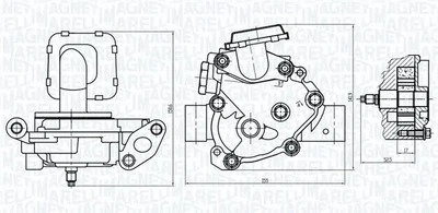 POMPA OLEJU TOYOTA AVENSIS, CAMRY, RAV I V 351516000091 MAGNETI MARELLI MAGNETI MARELLI 351516000091 Toyota Auris, Previa, Avensis, Camry, Rav-4 151000H010, 151000H020, 151000H060