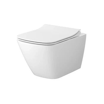 Унитаз подвесной Cersanit City Pro Vortex S701-884 дюропластовым сиденьем