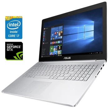 Игровой ноутбук Б-класс Asus UX501V / 15.6" (1920x1080) IPS / Intel Core i7-6700HQ (4 (8) ядра по 2.6 - 3.5 GHz) / 16 GB DDR4 / 256 GB SSD / nVidia GeForce GTX 960M, 2 GB GDDR5, 128-bit / WebCam / Win 10 б/у