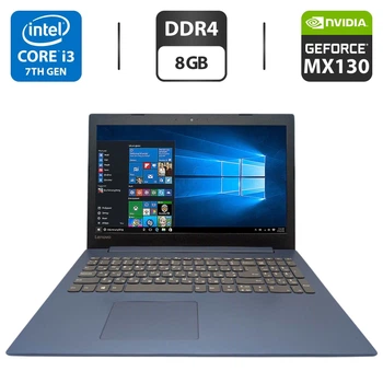 Ноутбук Lenovo IdeaPad 330-15IKB / 15.6" (1920x1080) IPS / Intel Core i3-7130U (2 (4) ядра по 2.7 GHz) / 8 GB DDR4 / 1000 GB HDD / nVidia GeForce MX130, 2 GB GDDR5, 64-bit / WebCam б/у