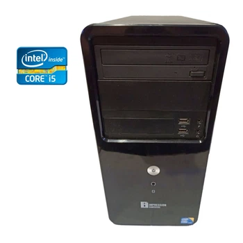ПК Impression Electronics Tower / Intel Core i5-6500 (4 ядра по 3.2 - 3.6 GHz) / 8 GB DDR4 / 500 GB HDD / Intel HD Graphics 630 / 350W б/в