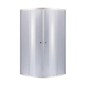Душевая кабина Lidz Latwa SC90x90.SAT.LOW.GR, стекло тонированное 4 мм без поддона, форма четверть круга
