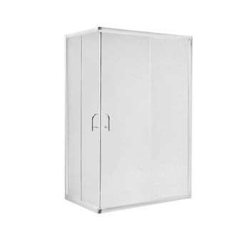 Душевая кабина Lidz Wawel SC100x80.SAT.LOW.FR, стекло Frost 5 мм без поддона, высота 185 см, прямоугольная