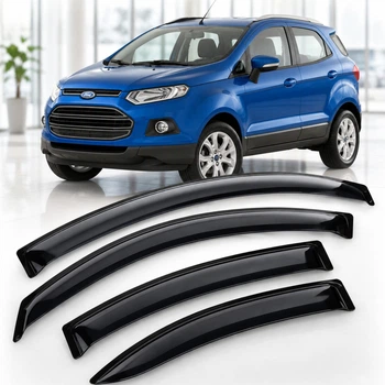 Дефлектори вікон вітровики для Ford EcoSport 2014 Скотч 3M (AMF34314) Acrylic 4 шт