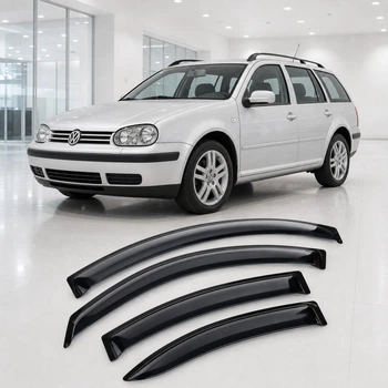 Дефлектори вікон вітровики для Volkswagen Golf IV 5d 1999-2005 Wagon Скотч 3M (AMV20500) Acrylic 4 шт