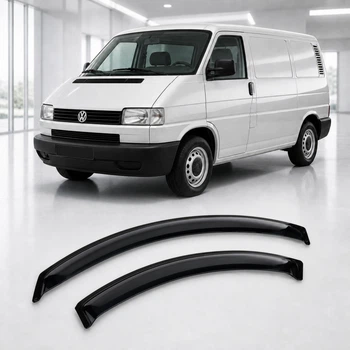 Дефлектори вікон вітровики для Volkswagen T4 1990 -2003 Скотч 3M (AMV21690) Acrylic 2 шт