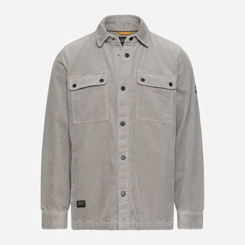 Рубашка вельветовая мужская Camel Active Overshirts 409387-8S87-05 L Серая (4063366344191)