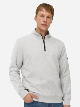 Толстовка на блискавці чоловіча Camel Active Sweatshirts 409410-8W47-05 XL Сіра (4063366345082)
