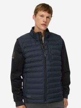 Куртка зимняя короткая мужская Camel Active Blousons 430010-8N88-48 L Синяя (4063366375089)