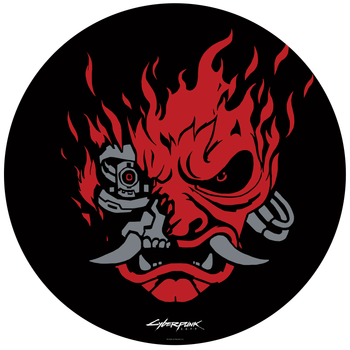 Килимок під крісло Cenega Cyberpunk 2077 Samurai Rock Legend 120 x 120 x 0.4 см (5908305251088)