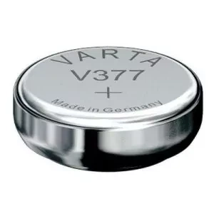 Батарейка для годинника срібно-цинкова Varta 377 SR626SW АG4 LR66 376 1.55V (804)