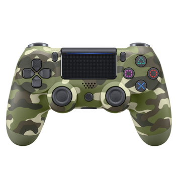 Бездротовий геймпад DuablShock 4 V2 Bluetooth для PlayStation і ПК — Хакі камуфляж