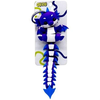 Брелок 3D печать "Flexi Dragon Long Tail/ Дракон Хвостик"