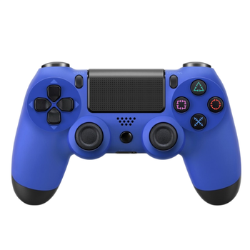 Бездротовий геймпад DuablShock 4 V2 Bluetooth для PlayStation і ПК — Синій