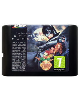 Гра RMC Mega Drive Batman Forever Англійська Версія
