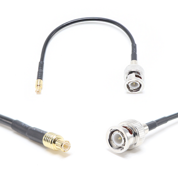 Пигтейл на кабель RG174 - 15 см / BNC male - MCX male / [PG0365]