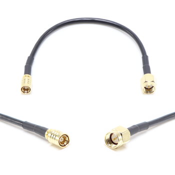 Пигтейл на кабель RG174 - 15 см / SMA male - SMB female / [PG0035]