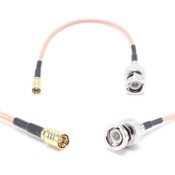 Пигтейл на кабель RG316 - 15 см / BNC male - SMB female / [PG0354]