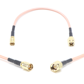 Пигтейл на кабель RG316 - 15 см / SMA male - SMB female / [PG0034]