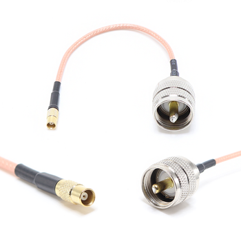 Пигтейл на кабель RG316 - 15 см / MCX female - UHF male / [PG0406]