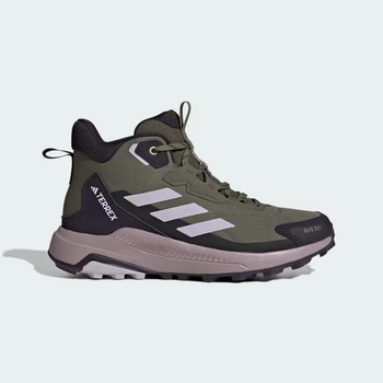 Жіночі черевики Adidas Terrex Anylander Mid Rain.Rdy Olive Strata/Silver Dawn/Amber Tint 40-8-25.7см