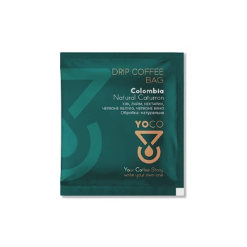 Дріп-кава YoCo Colombia Caturron Natural, 20 шт.